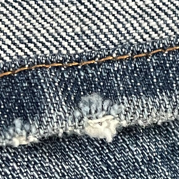 Chicos Platinum Straight Jeans Small Blue Denim Stretch - Picture 12 of 12